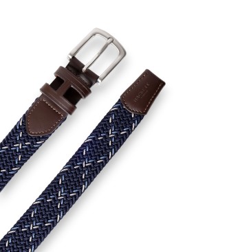 Hackett London Ceinture X Weave marine