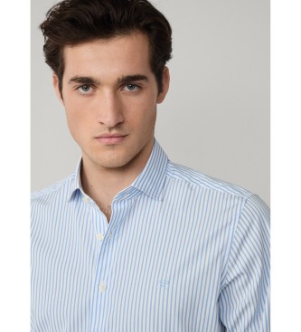 Hackett London Modra majica City Bengal