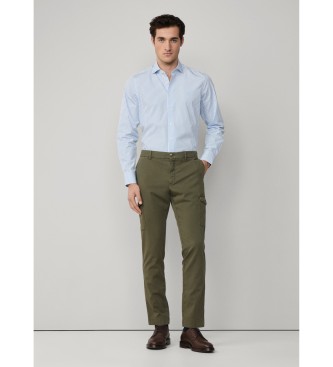 Hackett London Modra majica City Bengal