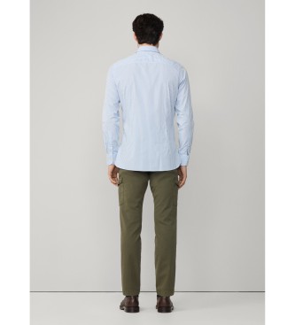 Hackett London Modra majica City Bengal