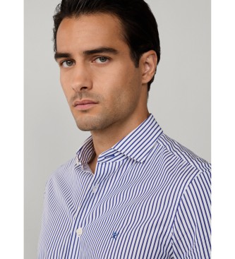 Hackett London Stadt Bengalen blaues Hemd