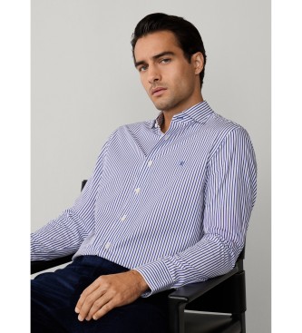 Hackett London Stadt Bengalen blaues Hemd