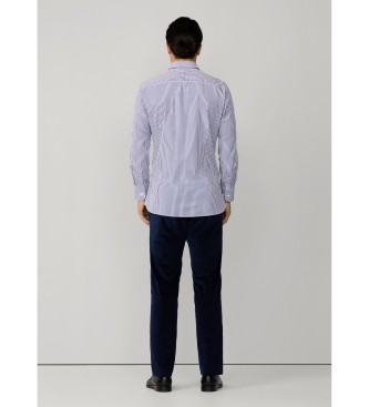 Hackett London Stadt Bengalen blaues Hemd
