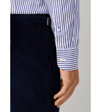 Hackett London Stadt Bengalen blaues Hemd