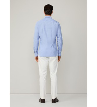Hackett London Srajca City Eoe Texture blue
