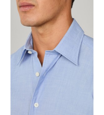 Hackett London Srajca City Eoe Texture blue