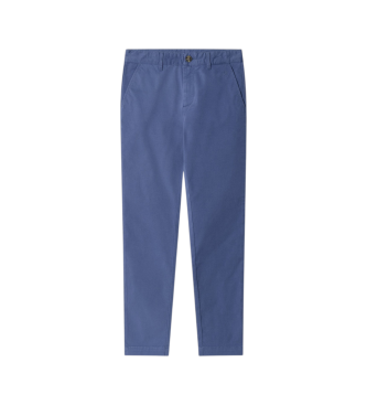 Hackett London Pantalones Classic Chino azul