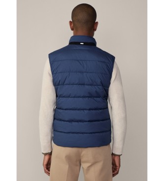 Hackett London Gilet classico blu scuro 