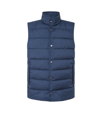 Hackett London Klassische Weste navy 