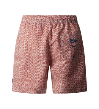 Hackett London Klei badpak rood