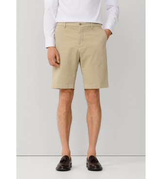 Hackett London Sanderson fit tailored beige chino bermuda 