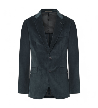 Hackett London Stretch koord blazer groen