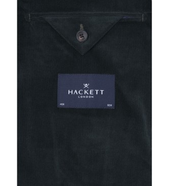 Hackett London Stretch koord blazer groen