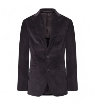 Hackett London Bruine blazer met stretchkoord