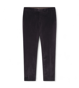 Hackett London Pantaloni in cordoncino elasticizzato marrone