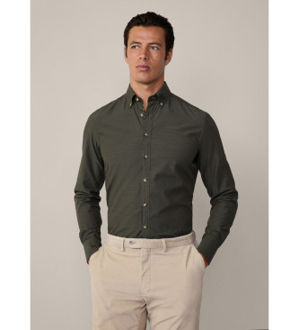 Hackett London Multi green shirt