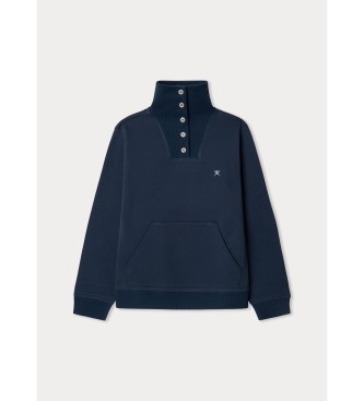 Hackett London Jersey Deep In Thought Swt azul