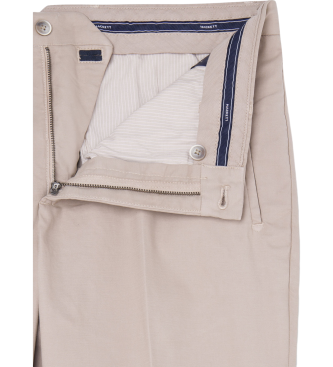 Hackett London Beige Doeskin broek