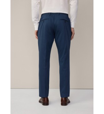 Hackett London Broek navy met koord