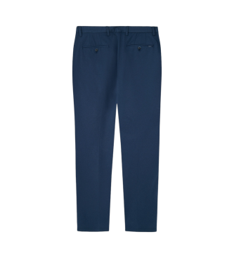 Hackett London Broek navy met koord