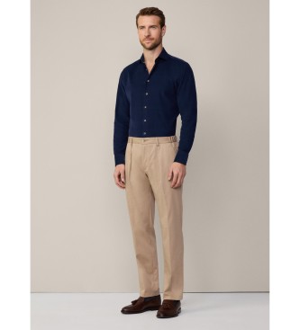 Hackett London Drawcord beige trousers