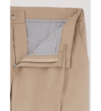 Hackett London Drawcord beige trousers