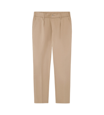 Hackett London Drawcord beige trousers