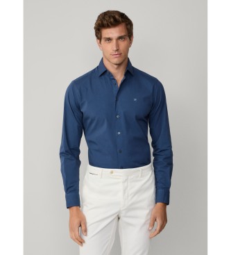 Hackett London Camisa ESS GMD Poplin azul