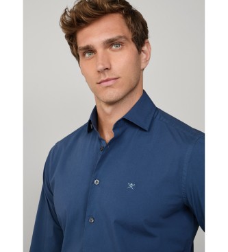 Hackett London Camisa ESS GMD Poplin azul