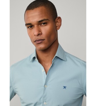 Hackett London Camisa ESS GMD Poplin azul