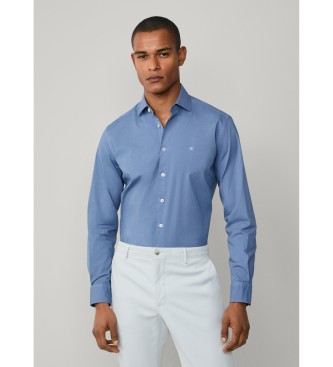 Hackett London Camisa ESS GMD Poplin azul