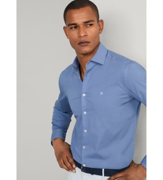 Hackett London Camisa ESS GMD Poplin azul