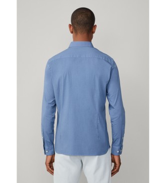 Hackett London Camisa ESS GMD Poplin azul