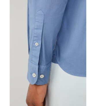 Hackett London Camisa ESS GMD Poplin azul