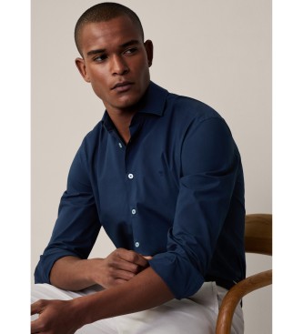 Hackett London Chemise Stret Pop navy