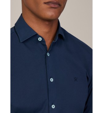 Hackett London Stret Pop navy shirt