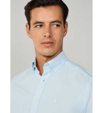 Hackett London Camisa Oxford azul 