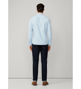 Hackett London Camisa Oxford azul 