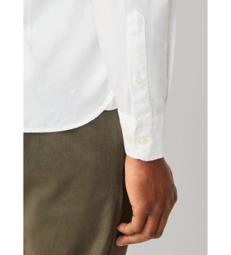 Hackett London Wei gefrbtes Oxford-Hemd
