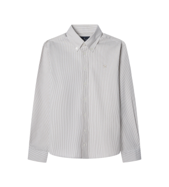 Hackett London Camisa Oxford beige
