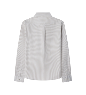 Hackett London Camisa Oxford beige