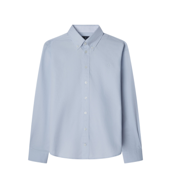 Hackett London Camisa Oxford Lavada azul