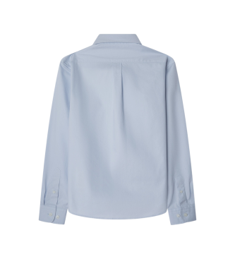 Hackett London Camisa Oxford Lavada azul