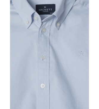 Hackett London Camisa Oxford Lavada azul
