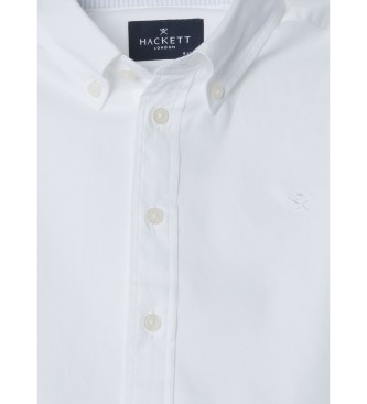 Hackett London Camisa Oxford Lavada blanco