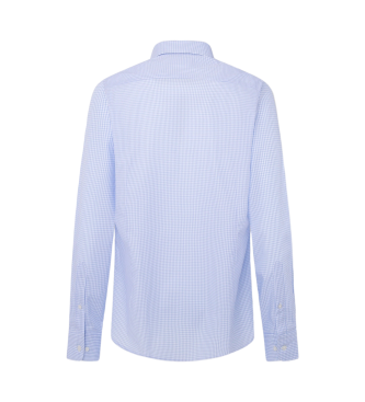 Hackett London Niebieska koszula Essential Gingham