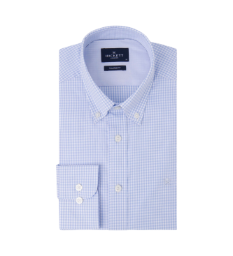 Hackett London Niebieska koszula Essential Gingham