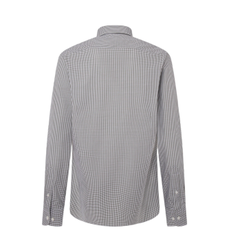 Hackett London Camisa Essential Gingham verde