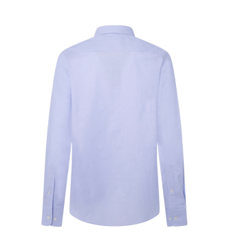 Hackett London Essential Texture Shirt blue