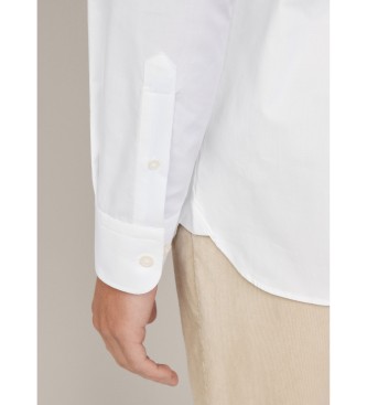 Hackett London Camisa Essential Texture blanco